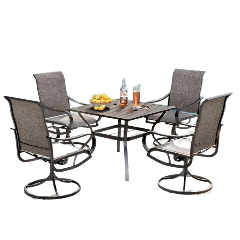Outdoor plastic chair, courtyard outdoor leisure home balcony, chair