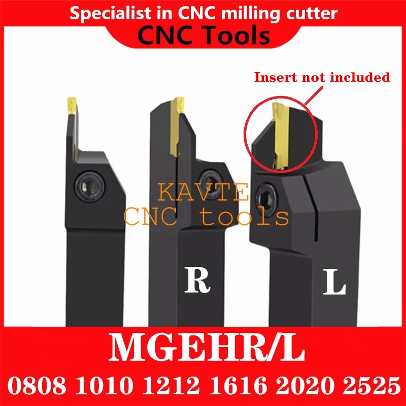 

MGEHL0808 MGEHR1010 MGEHR1616 MGEHR1212 MGEHR2020 2525 1.5 2 2.5 3 4 5 Tool Holder CNC Slotting Arbor Lathe Cutter Turning Tool