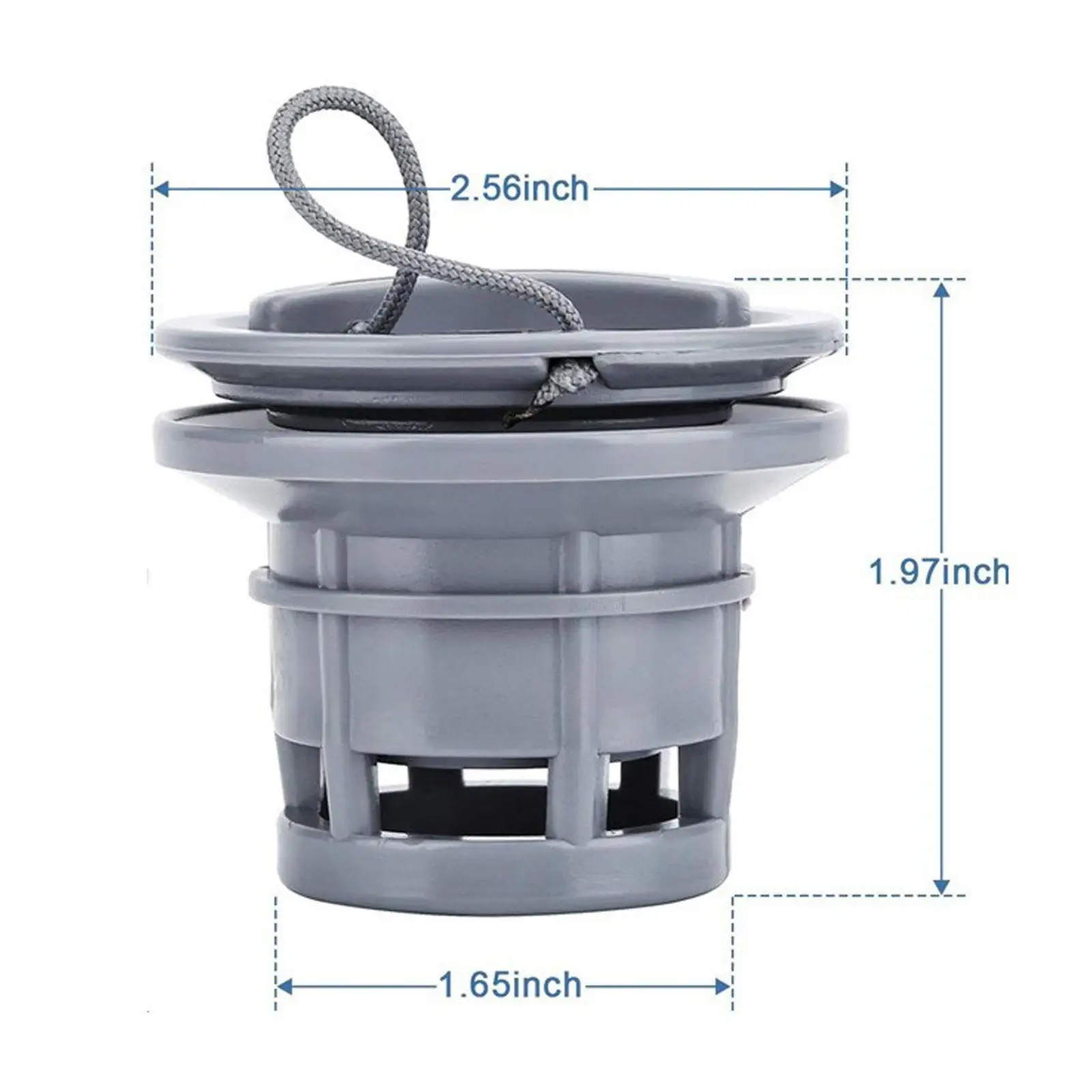 

Inflatable Boat Valve Eight Hole Rotary PVC Air Cap Spare for Inflatable Kayak Canoe and Raft