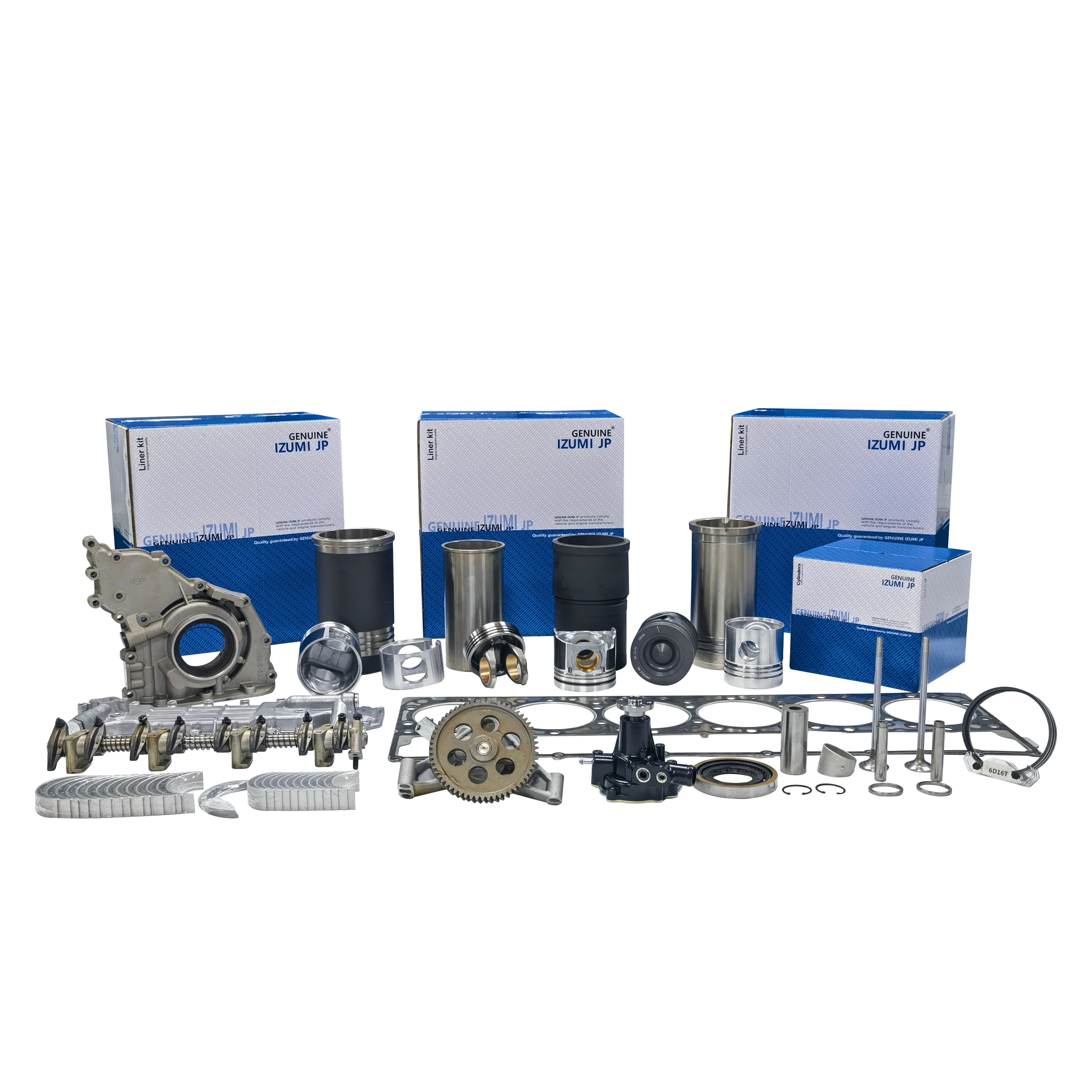 For Perkins 1104D-44T Engine Overhaul Repair Parts Set C4.4 Cylinder Liner Kit 3135X041 Piston Set 3135M161 Gasket Kit T403047