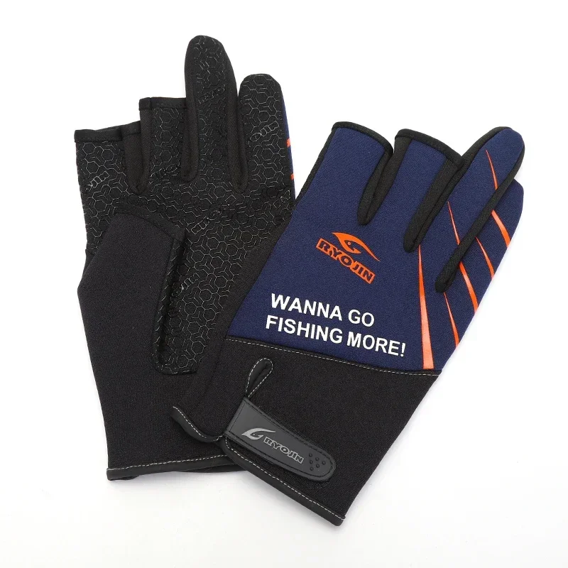 

Three-finger Fishing Gloves for Men and Women, Non-slip, Waterproof, Wear-resisting, Rock Fishing Glove, Thicken, Warm, Winter U