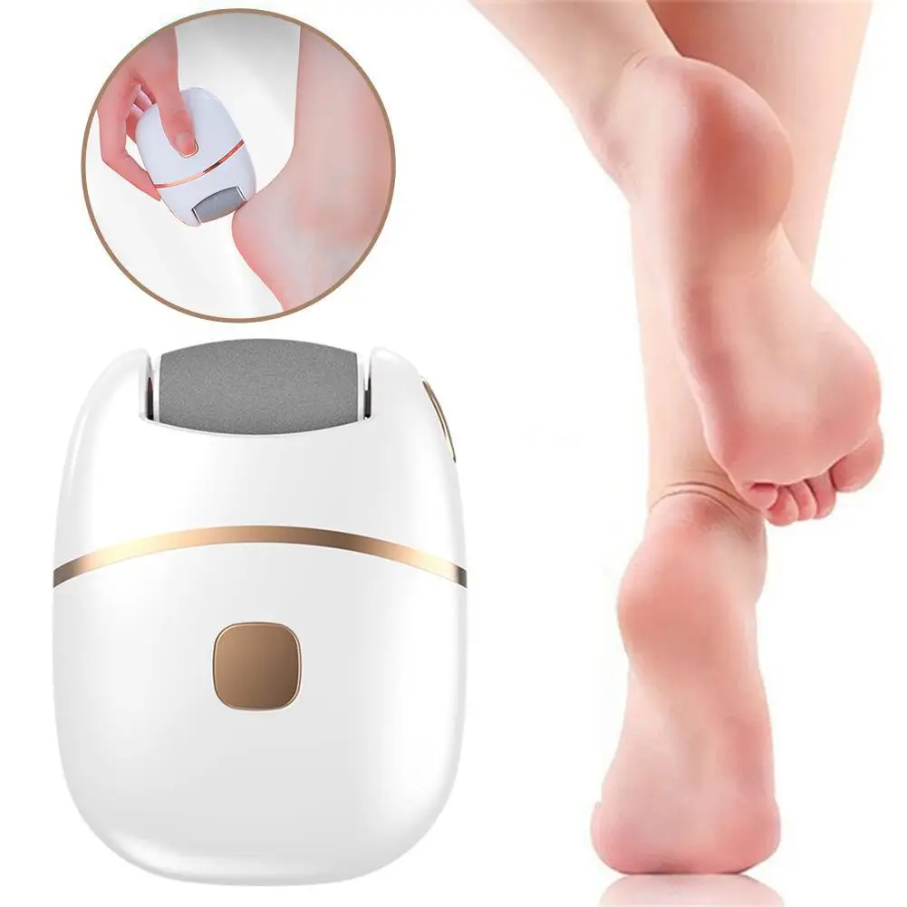 Elektryczny pilnik do stóp, urządzenie do pedicure, usuwacz zrogowaceń, akumulatorowy skrobak do martwego naskórka, polerka, szlifierka, pielęgnacja popękanych pięt.