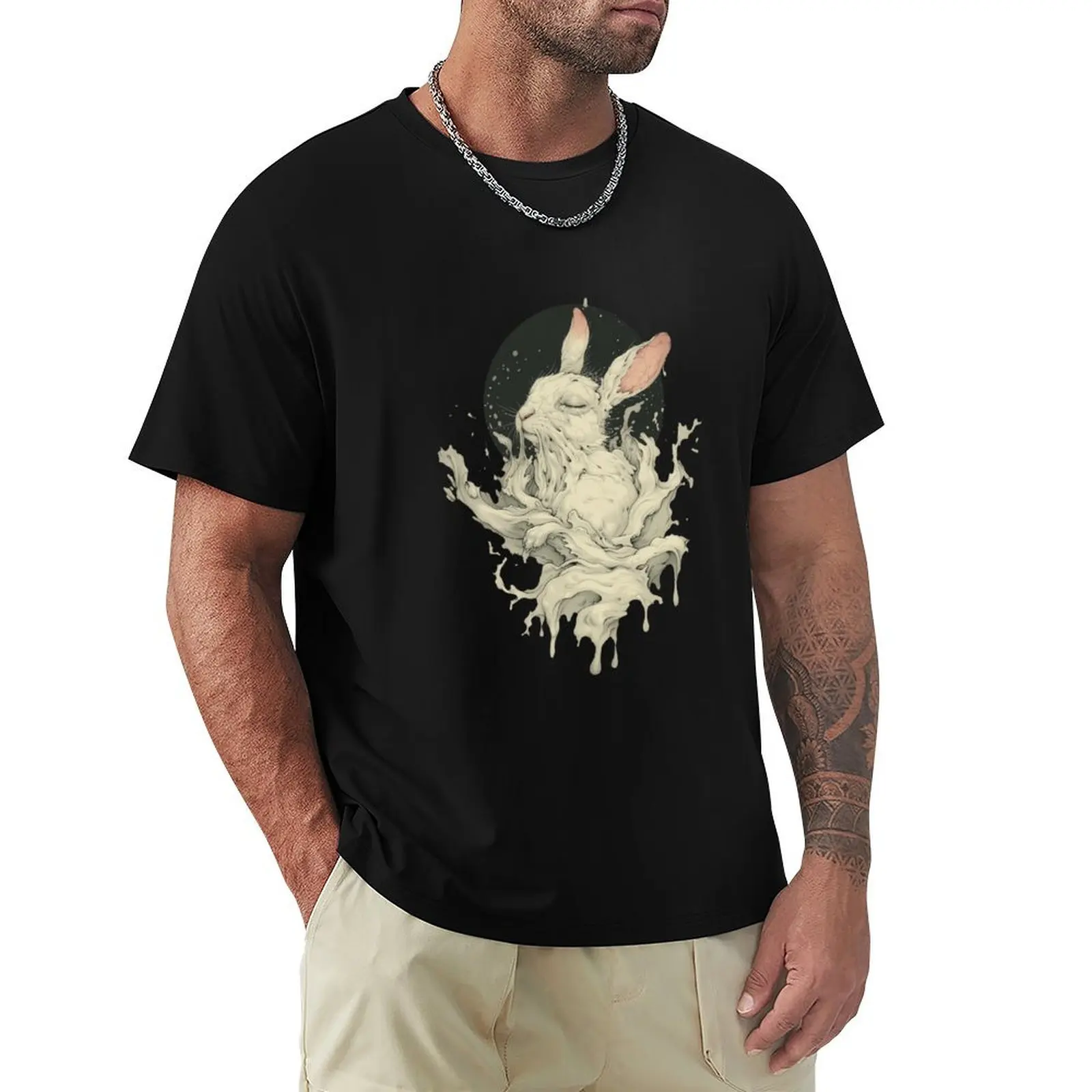 Melting under the Moon T-Shirt Holiday Lightweight T-Shirt