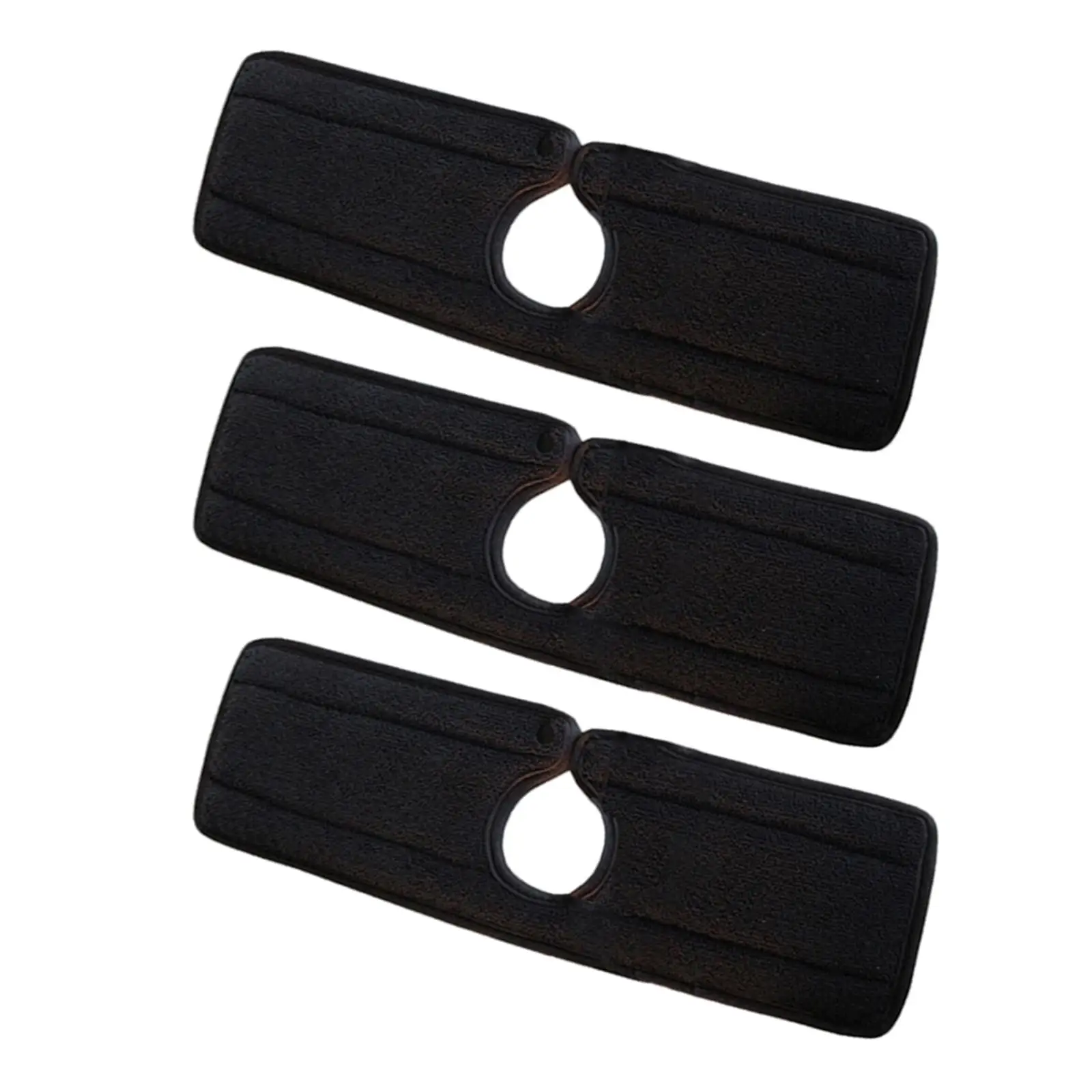 3x Faucet Absorbent Pads Buckle Design Drip Catcher Wraparound Water Drying Guard Pad for Bathroom Farmhouse RV Keey Clean