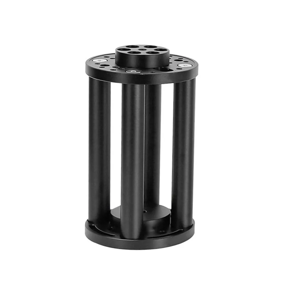 Aluminum Alloy Booster Section Extension for EQ3 EQ5 Equatorial Tripods with Adjustable Height for Astronomical Telescopes