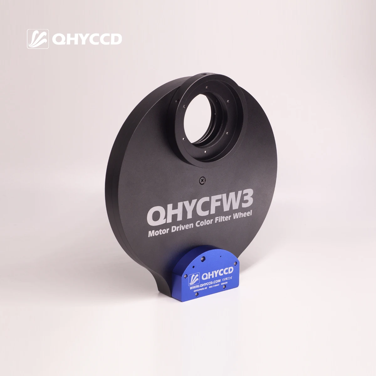 QHYCCD QHYCFW3 Ultradünnes elektrisches Filterrad der 3. Generation mit 4-poliger USB-Schnittstelle für astronomische Bildgebung