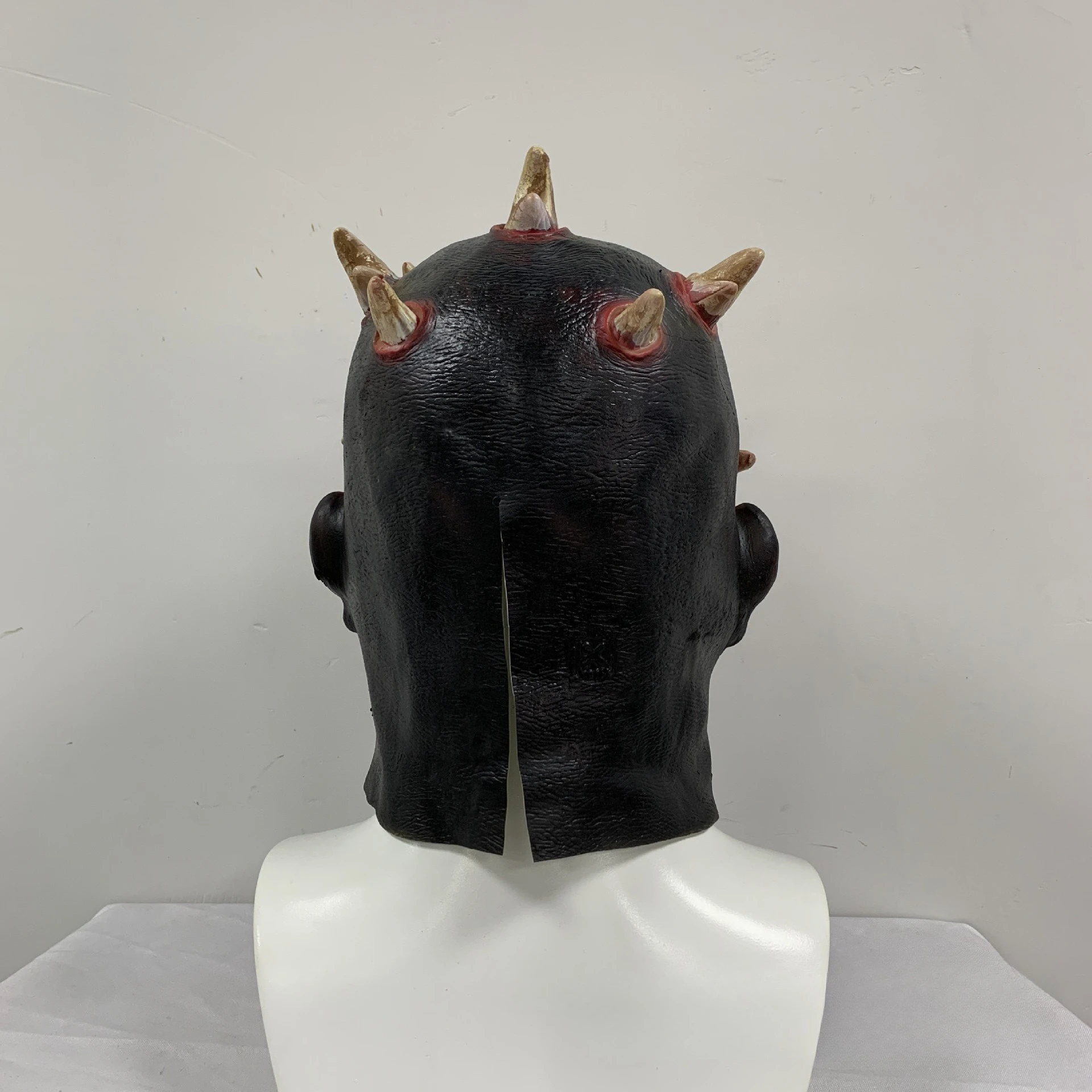 Alien Darth Maul Mask Halloween Mask Science Fiction Movie Props Jedi Knight Sidious Lightsaber Sith Darth Maul Cosplay Masques - view 3