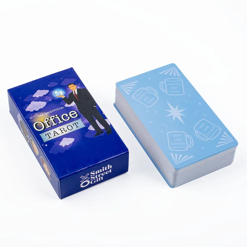 The Unofficial Office Tarot Deck 78 Cards 10.3x6cm For Family Party High Quality Fortune Telling Divination  Board Playing Games