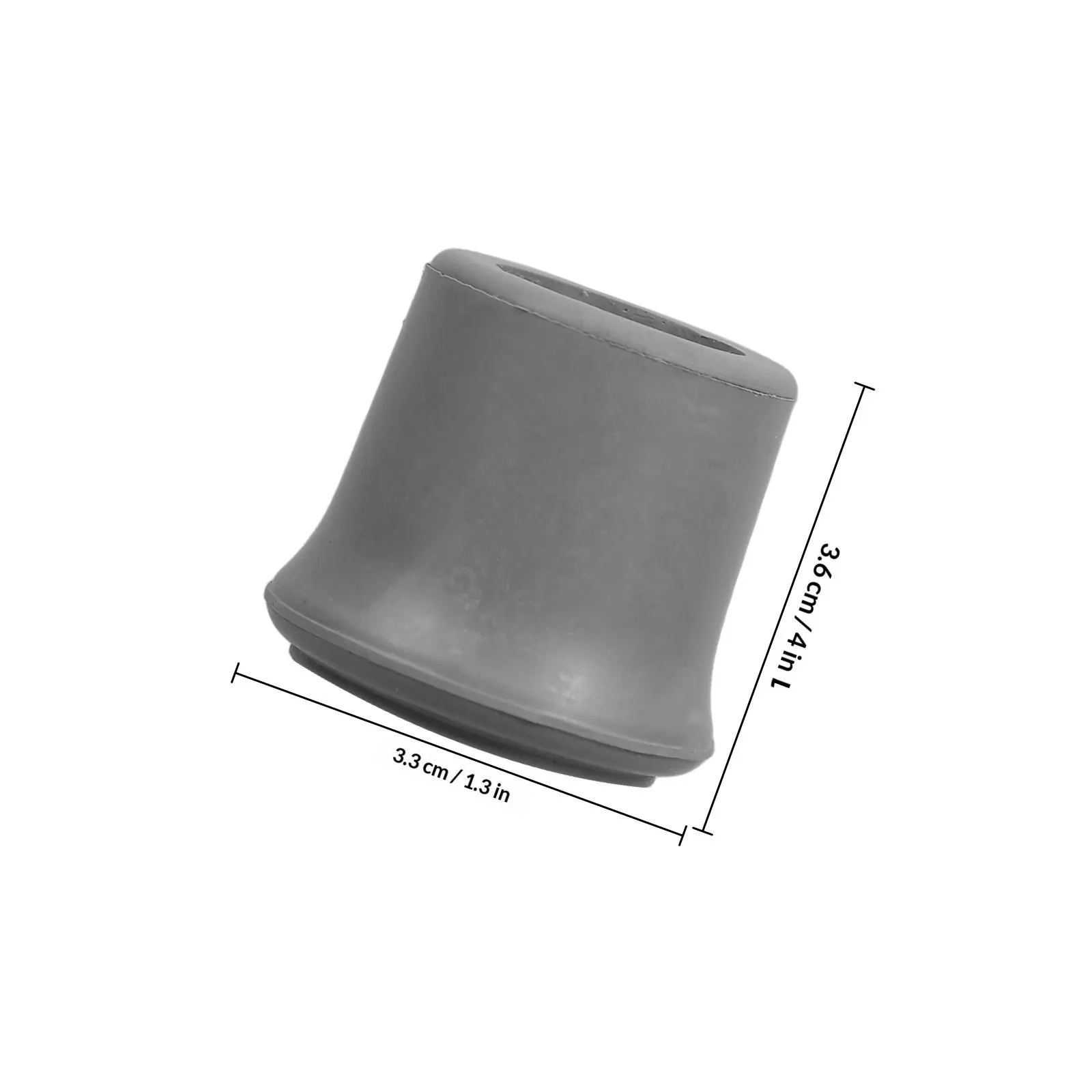 4Pcs Rubber Non-Slip Foot Covers for Shower Chairs Bath Stools Commodes Walker Legs Cane Tips Floor Protection Chair Leg Caps