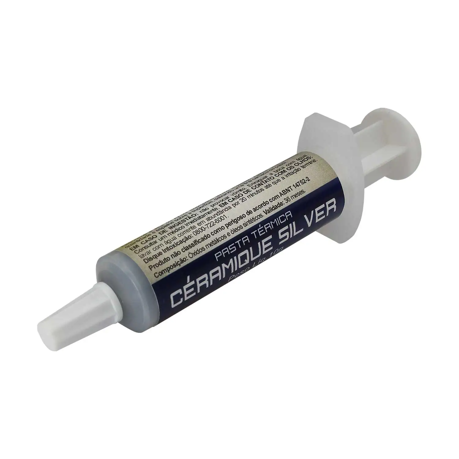 Thermal Paste Syringe Céramique Silver 10G-Impastec