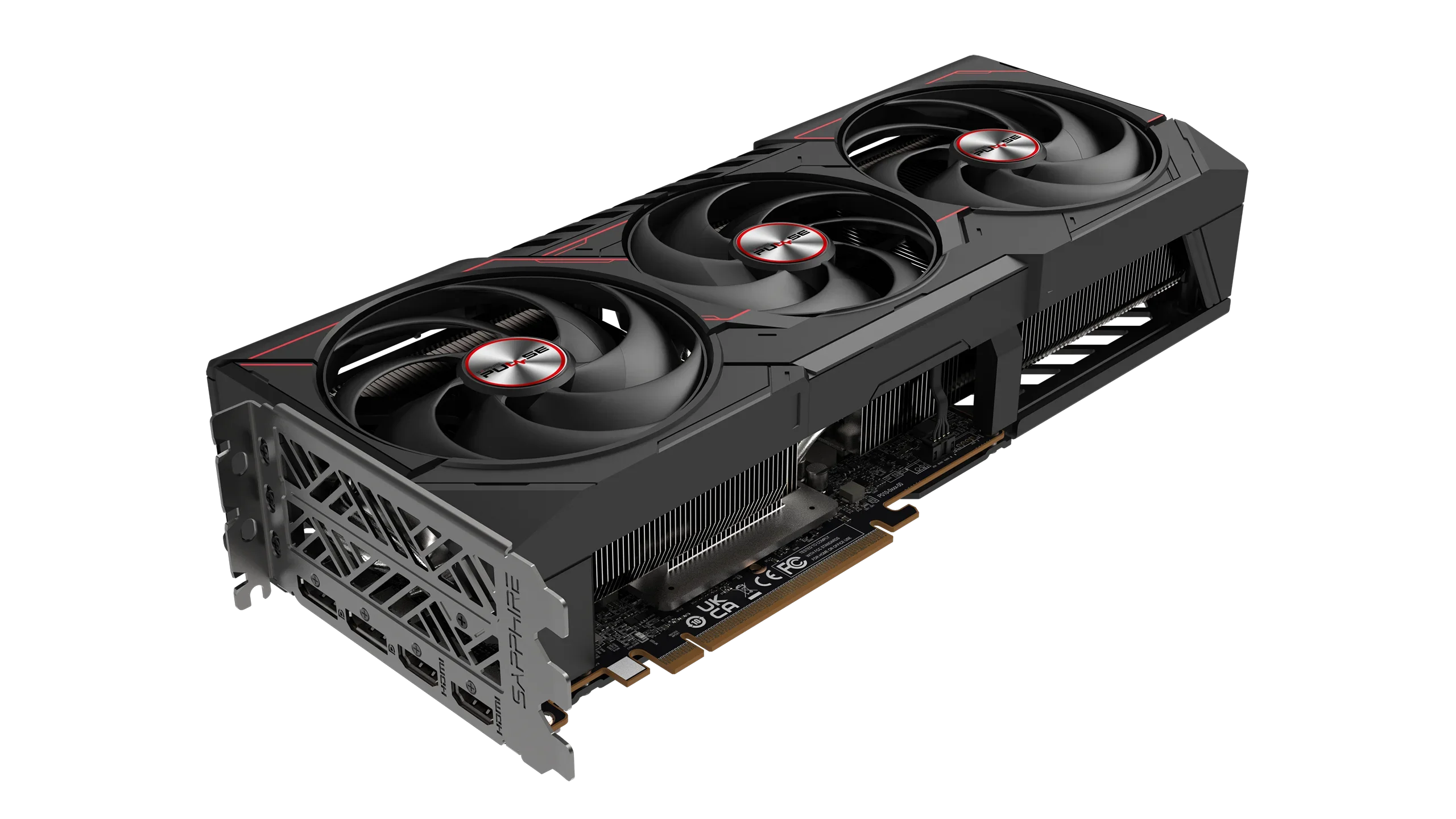 TLCRETE 2025 Новая видеокарта SAPPHIRE PULSE Radeon RX 9070 XT 16 ГБ D6 PCIe 5,0 VGA RX 9070XT GPU RX9070 XT для игрового ПК, настольного компьютера