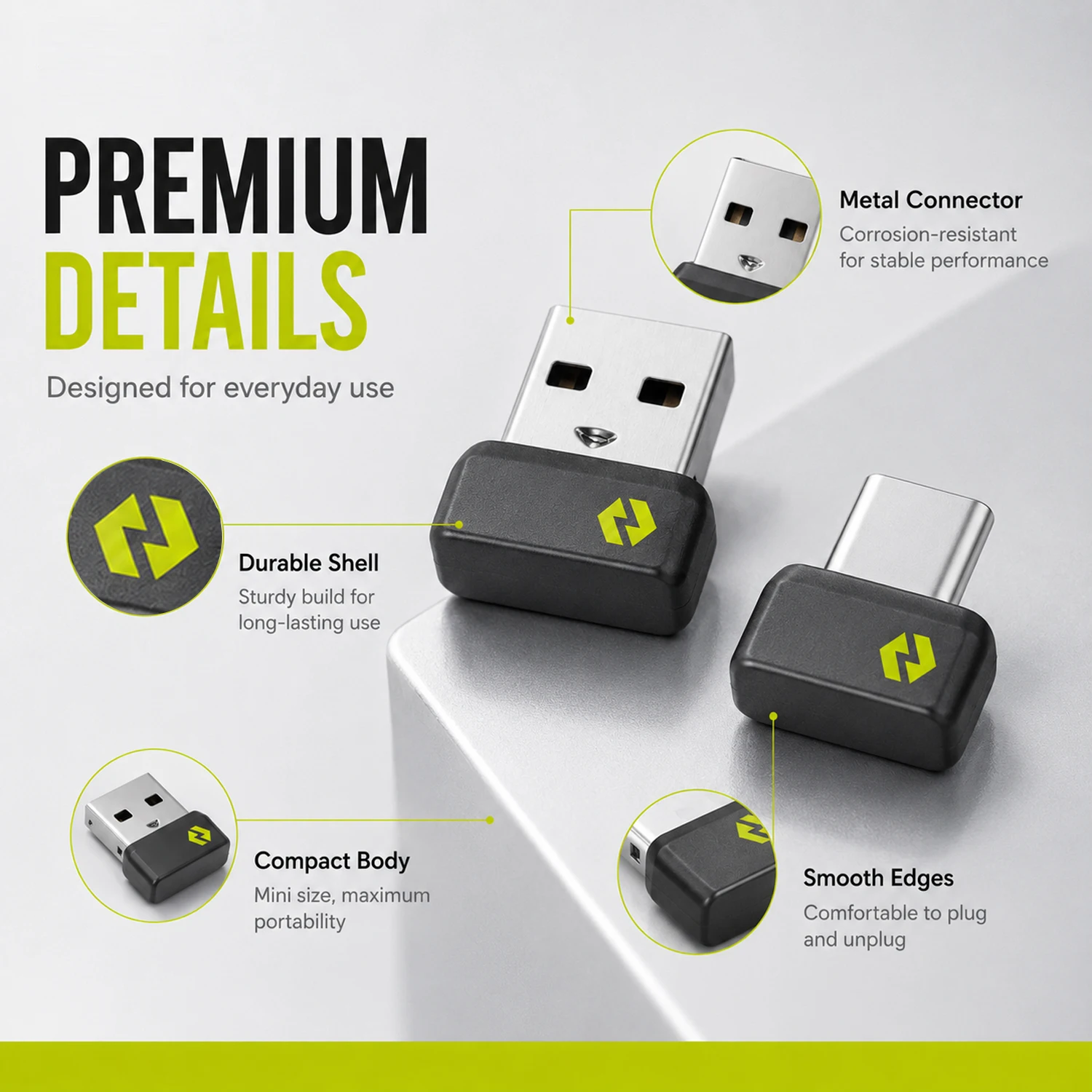USB Receiver For Logitech Bolt Adapter - Multi Device Receiver For MX Keys Mini, POP Keys Keyboard / Mouse, K860, M650 image 4