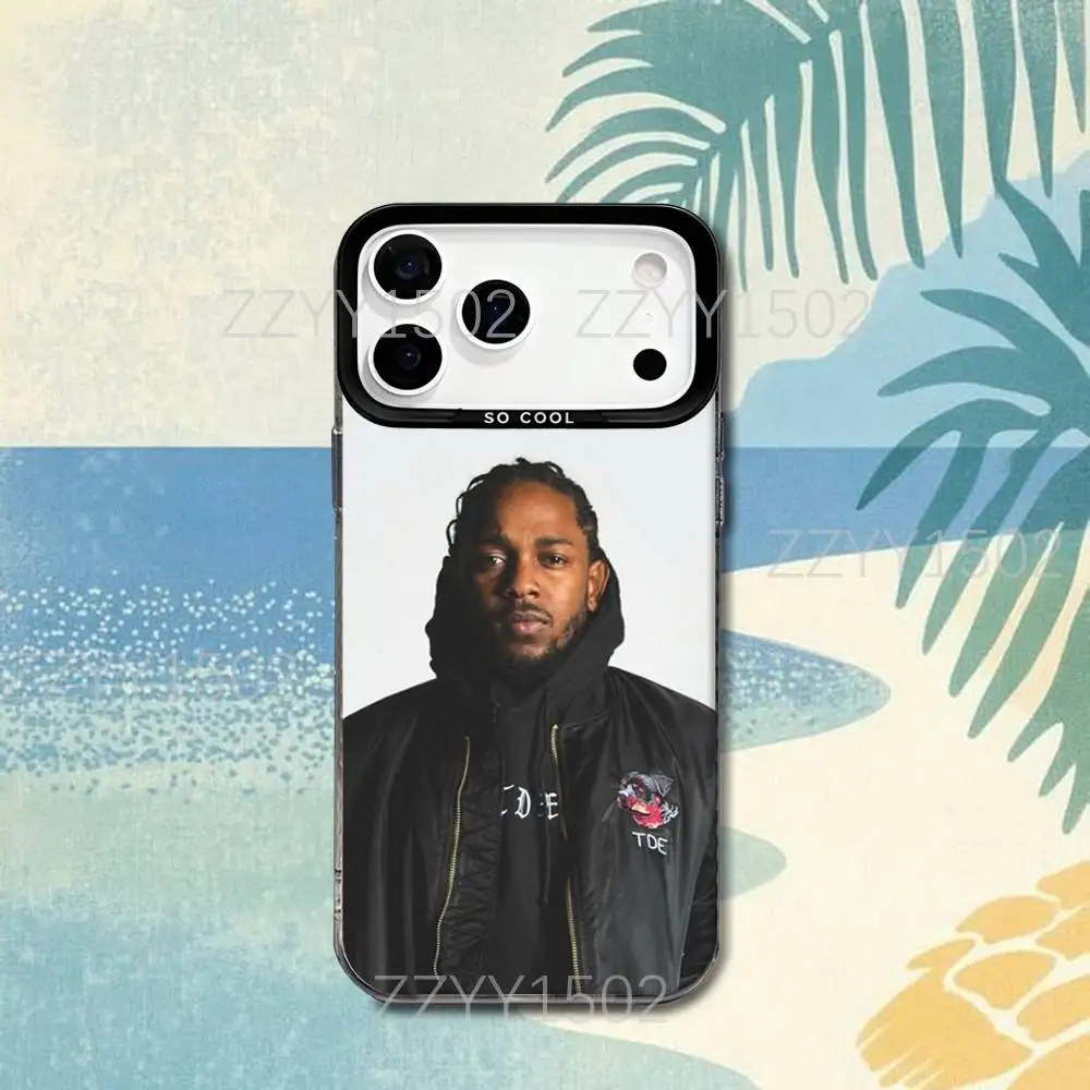 حافظة هاتف K-Kendrick Lamar Not Like Us لهاتف iPhone 17,16,15,14,13,12,X,8,Pro,Max,Plus,SE4,Air, Mini HD Black IMD Matte