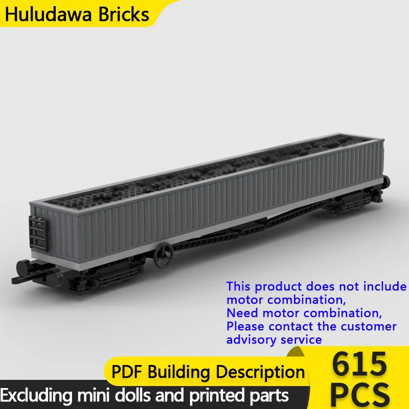 

City Car Model MOC Building Bricks Railway Freight Coal Wagon Modular Technology Children Holiday Gifts Assemble Toys Suit