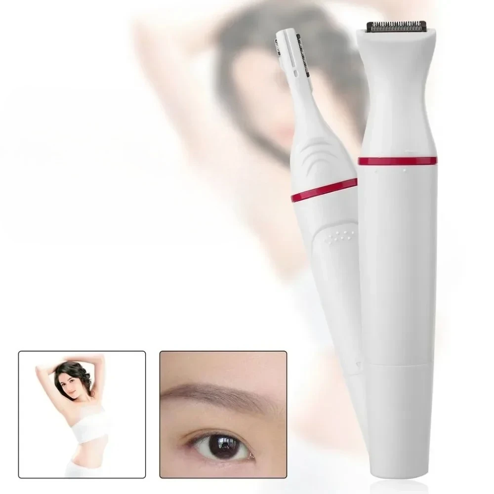 

Набор 5 в 1: женский эпилятор, триммер для бровей, женская бритва, машинка для удаления волос, депилятор для лица, инструмент для депиляции зоны бикини