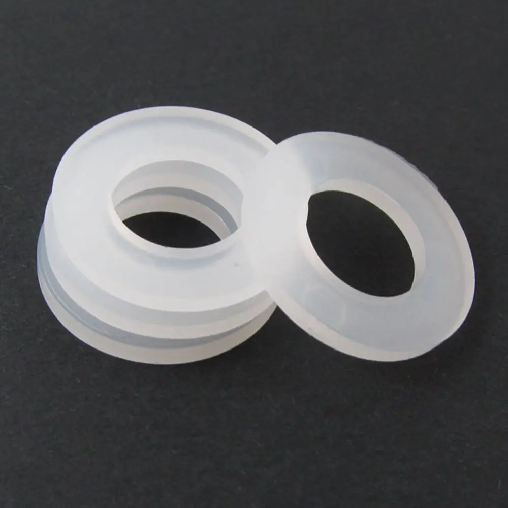 

M8*13mm*0.8mm M5.8*14mm*0.8mm Soft Transparent Plastic Nylon Insulation Thin Flat Washer 1000pcs/Lot