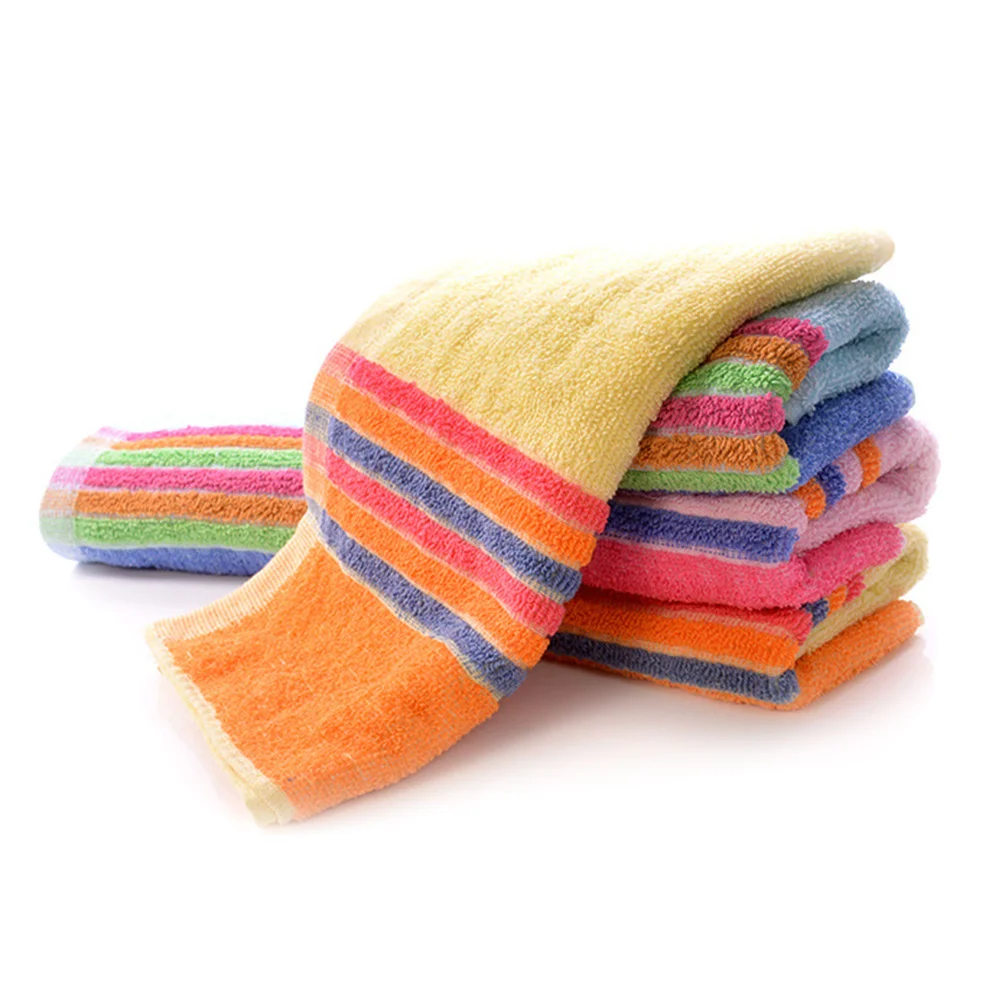 

12Pcs Cotton Pure Towels Soft Thick Absorbent Towels for Bathroom Barber Shop Salon Hotel Use Barber Towel Multicolor Towel