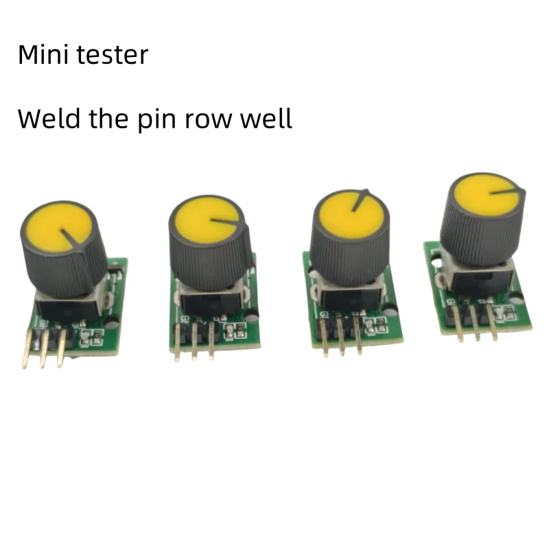High Quality Mini Servo Tester DIY Brushless Fan Model Aircraft Motor Electrical Adjustment Tester 1/3/5pcs Set mini tester
