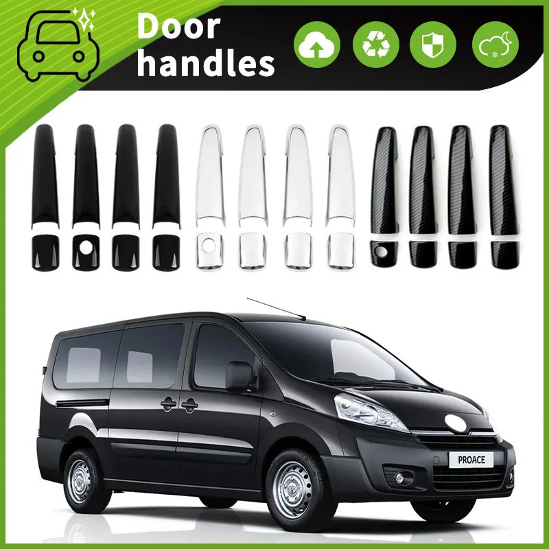 Suitable for 13-16 Toyota Proace door bowl handle decorative sticker door handle scratch-proof accessories