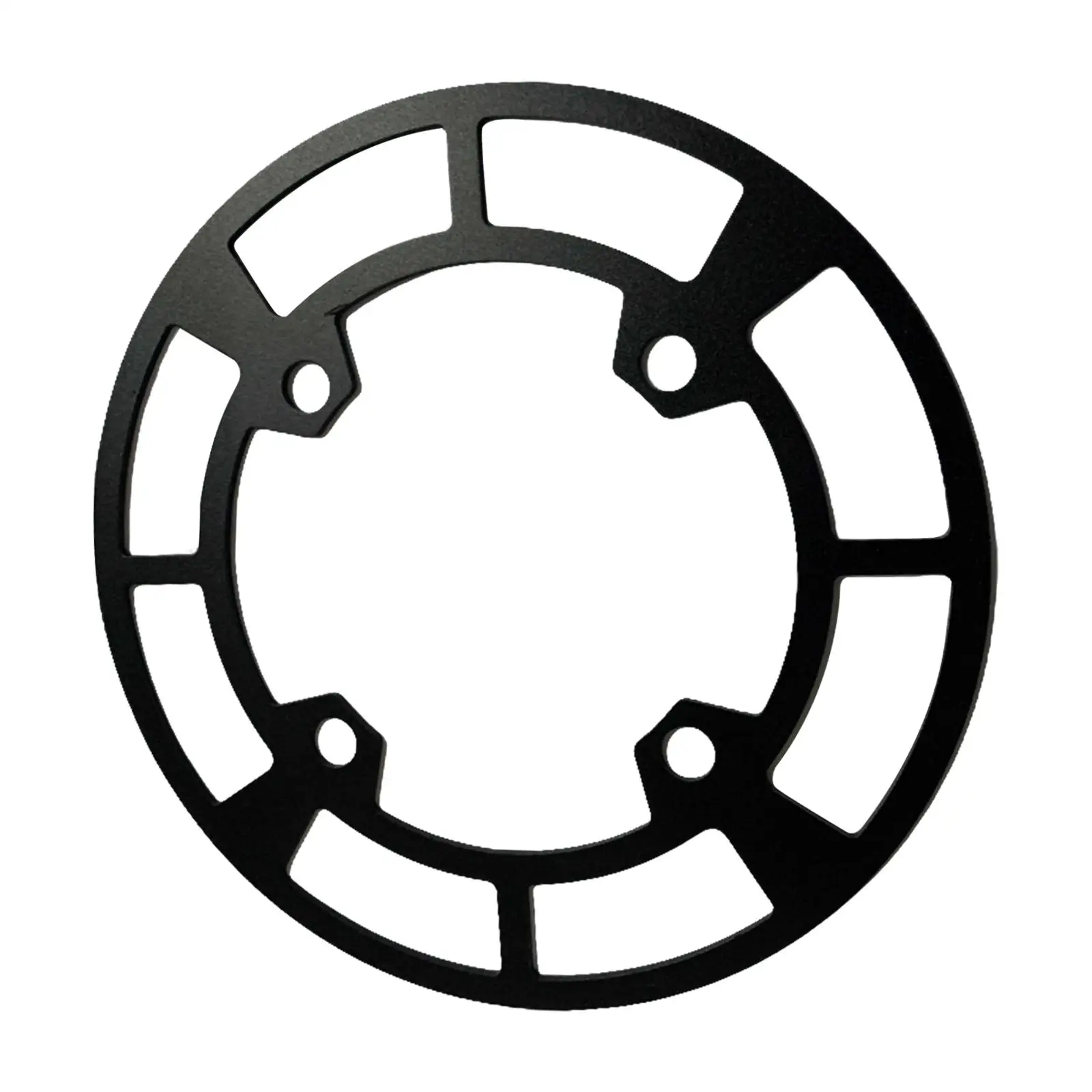 Bike Chainring Guard Durable Aluminum Alloy Bashguard Crank Set Cover for Mountain Biking Off-road Cycling