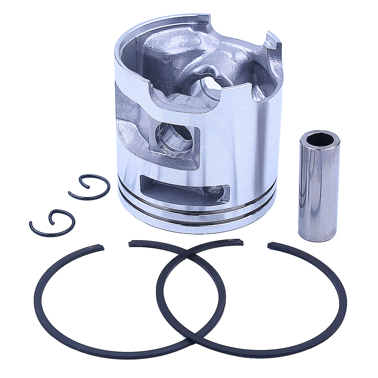 2Pcs 51mm Piston Ring Pin Kit For Husqvarna 575 575XP Chainsaw Replace 537 25