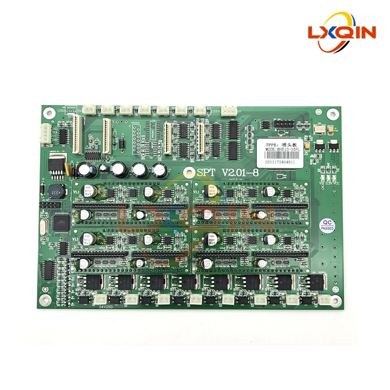 Imagem -04 - Lxqin-seiko 510 Cabeça de Impressão Board Spt510 V2.018 Infinity Phaeton Challenger Cabeças Transporte Mainboard io Board