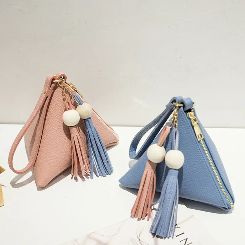 Purse Key Bag Lady Coin Purse Key Chain With The Bag In Large Capacity Purse Hand Purse Coin Case Purse Women Portfele
