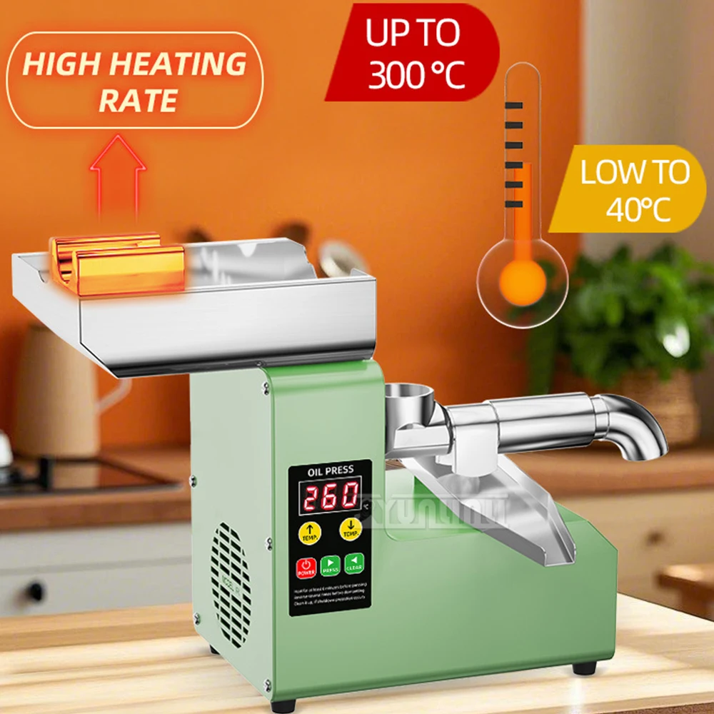 Household Intelligent Oil Press Machine Small Oil Prensado Aceite Wyciskarka Oleju Extracteur D'huile D'arachide