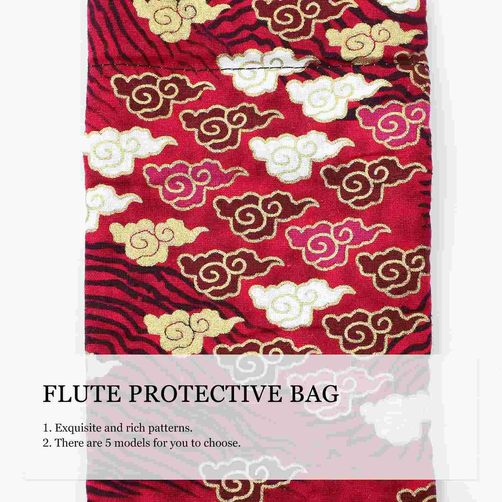 Electric Blowpipe Dust Bag Flute Fitting Accessory Supply Handbags Protection for Storage Dust-proof Pouch