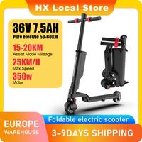 HX X6 E Scooter 350W 25KM/H   Electric Scooter Foldable Electric Kick Scooters 5.5 Inch APP Smart escooter for Adults