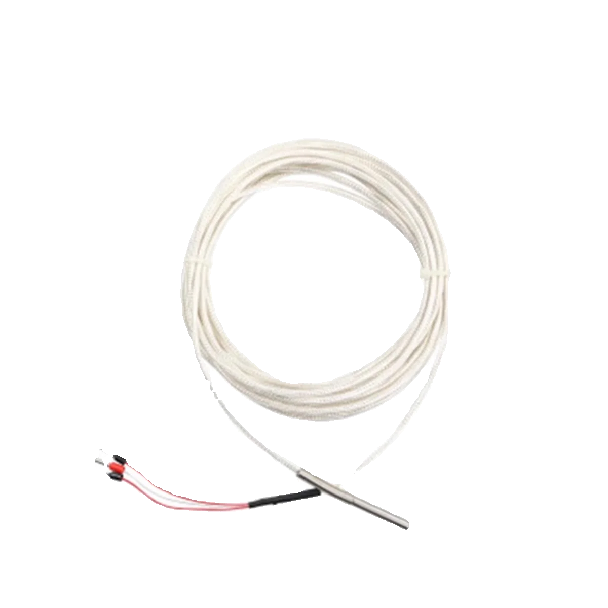 K-type Thermocouple Probe Screw Compression Spring Patch Probe Armored Pt100 Sensor Temperature Measurement and Sensing Wire