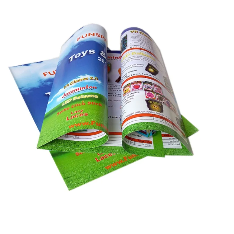 Customized product.Flyer Printer Full Color Hot Aale Folding Printing Flyers With