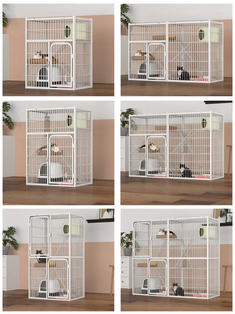 New Storage Rack Cat Cage multilayer Storey Villa Super Cat Climbing Rack