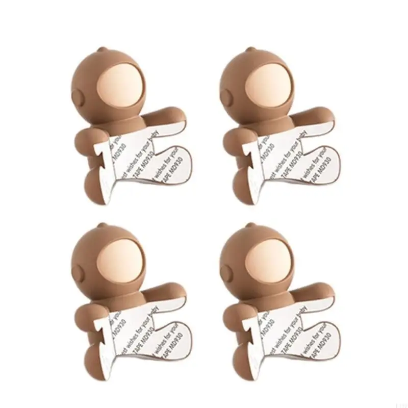 

F19F Cushions Silicone Table Edges Protectors Corner Protections Adhesive Furniture Corner Guards