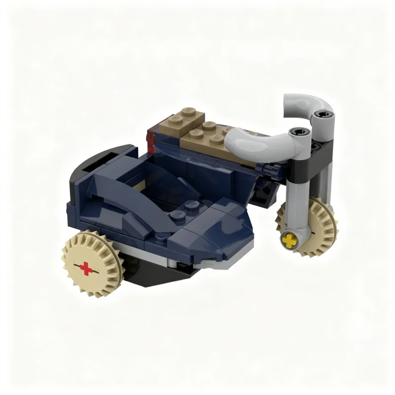 593 pièces MOC Mustangesd House Creator Expert Modèle de construction en blocs Jouets d'architecture Assemblage Cadeau de Noël DIY Idée créative