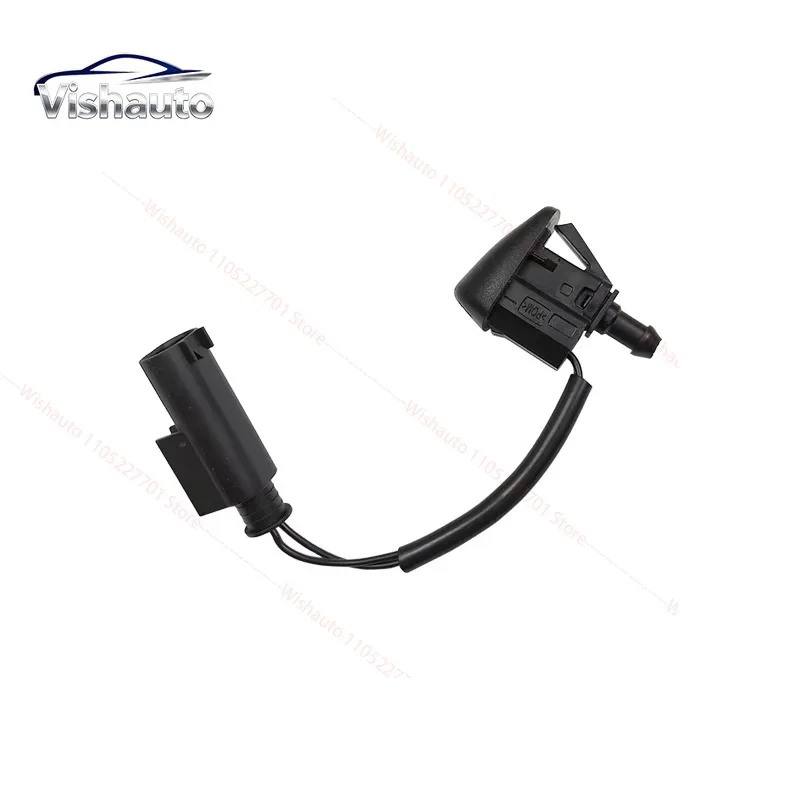 2PCs For BMW 5 Series E60 E61 M5 Front Windshield Heated Washer Nozzle L+R 61667046060 Pair 2004 2005 2006 2007 2008 2009 2010