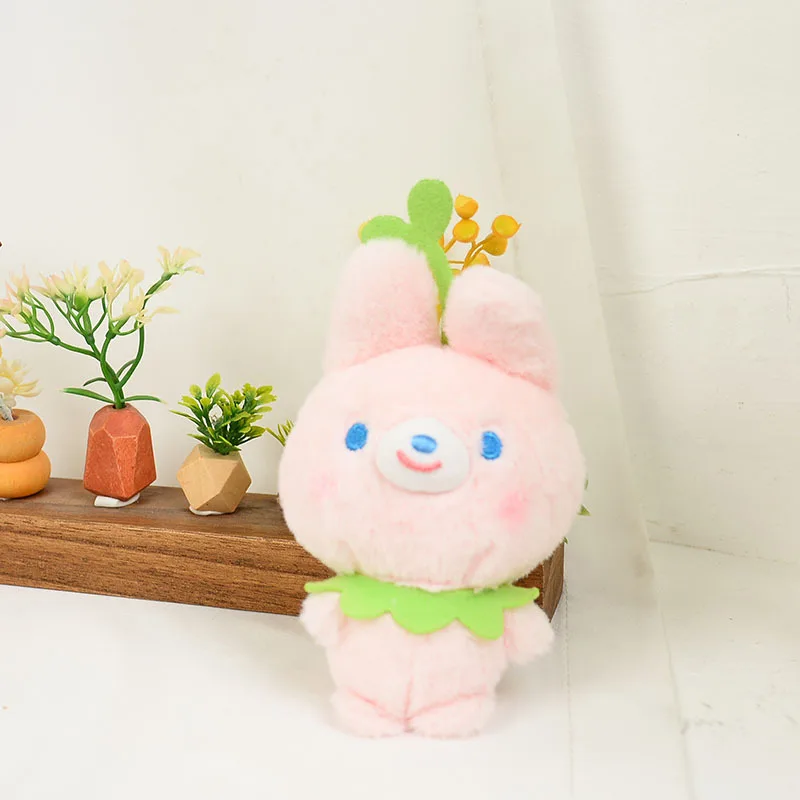 New Boutique Soft Funny Creative Grass Animals bear rabbit cute ciondolo portachiavi fashione cartoon decorare coppia regalo di compleanno