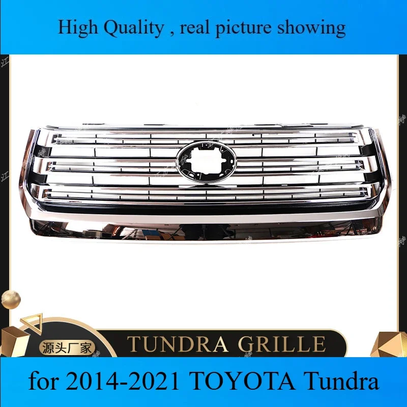 

car Front Bumper Grille Trim for 2014-2021 TOYOTA Tundra Original car model grill auto Racing grills