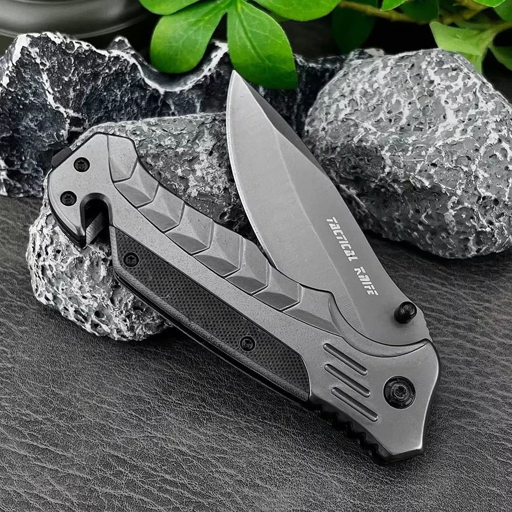 عالية الجودة التكتيكية التخييم في الهواء الطلق EDC سكين للفرد الغابة الصيد القتالية سكين البرية بقاء الإنقاذ فائدة والعتاد