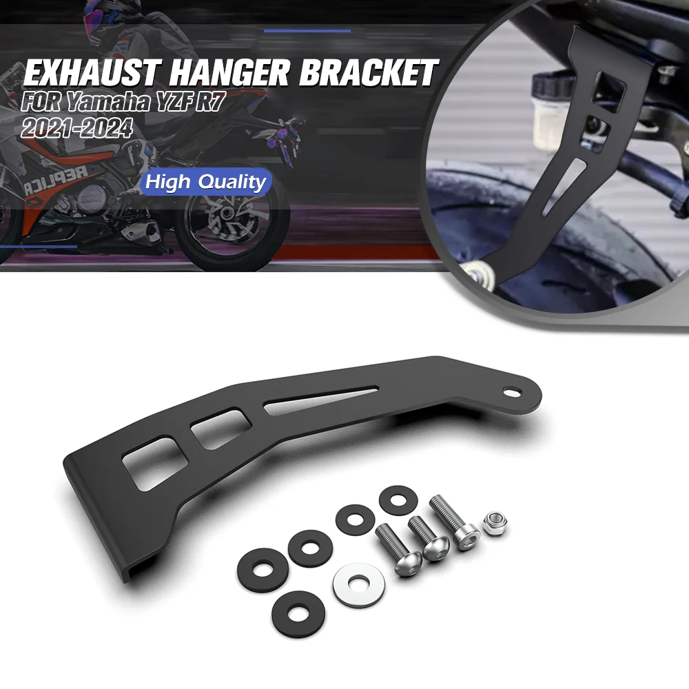 

FOR Yamaha YZF R7 2021-2022-2023-2024 YZFR7 Motorcycle Exhaust Hanger Bracket Muffler Exhaust Hanger Holder Accessories Aluminum