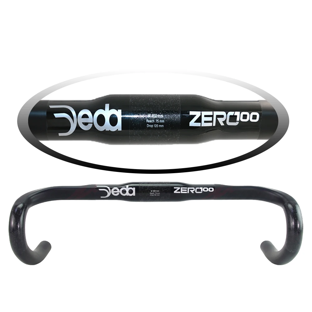 

Руль DEDA из углеродного волокна для дорожного велосипеда, 380/400/420/440 мм