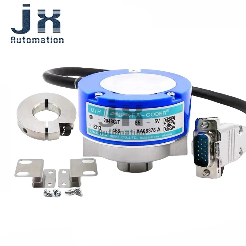 Tamagawa  Incremental Rotation Encoder TS5213N458 OIH60-2048C/T-S5-5V For Hitachi and Yongda Elevator Encoder