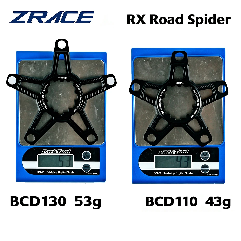 Picture 7: ZRACE RX Road Direct Mount Spider for SRAM 3 Screw Crank, SRAM Direct Mount Crank to BCD110 / BCD130 5 Bolt Chainrings