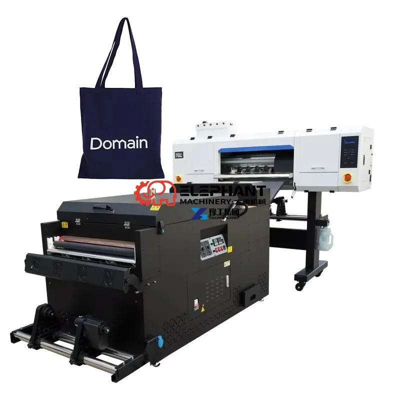 DTF Printer Printing Machine 60cm  24 Inch Large Format Auto 4  I3200/XP600 Heads Textile Printer  Machine Price