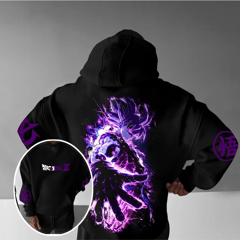 

Осень-зима 2025: хит продаж, новый анимационный Dragon Ball, свитер с капюшоном и 3D принтом, уличная повседневная модная толстовка с капюшоном