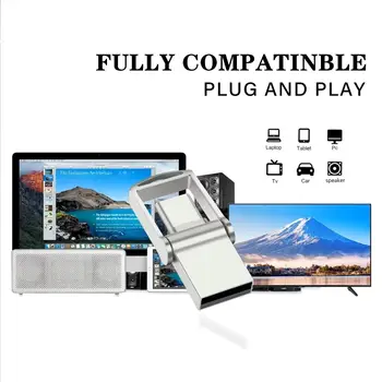 Xiaomi USB 3.0 Flash Drive 128GB 256GB Kovový PenDrive 1TB 512GB Přenosný SSD Memory Stick 2TB Přenos souborů Voděodolný Pen Drive 6 nejlepší prodej 512GB USB flash disk - №4