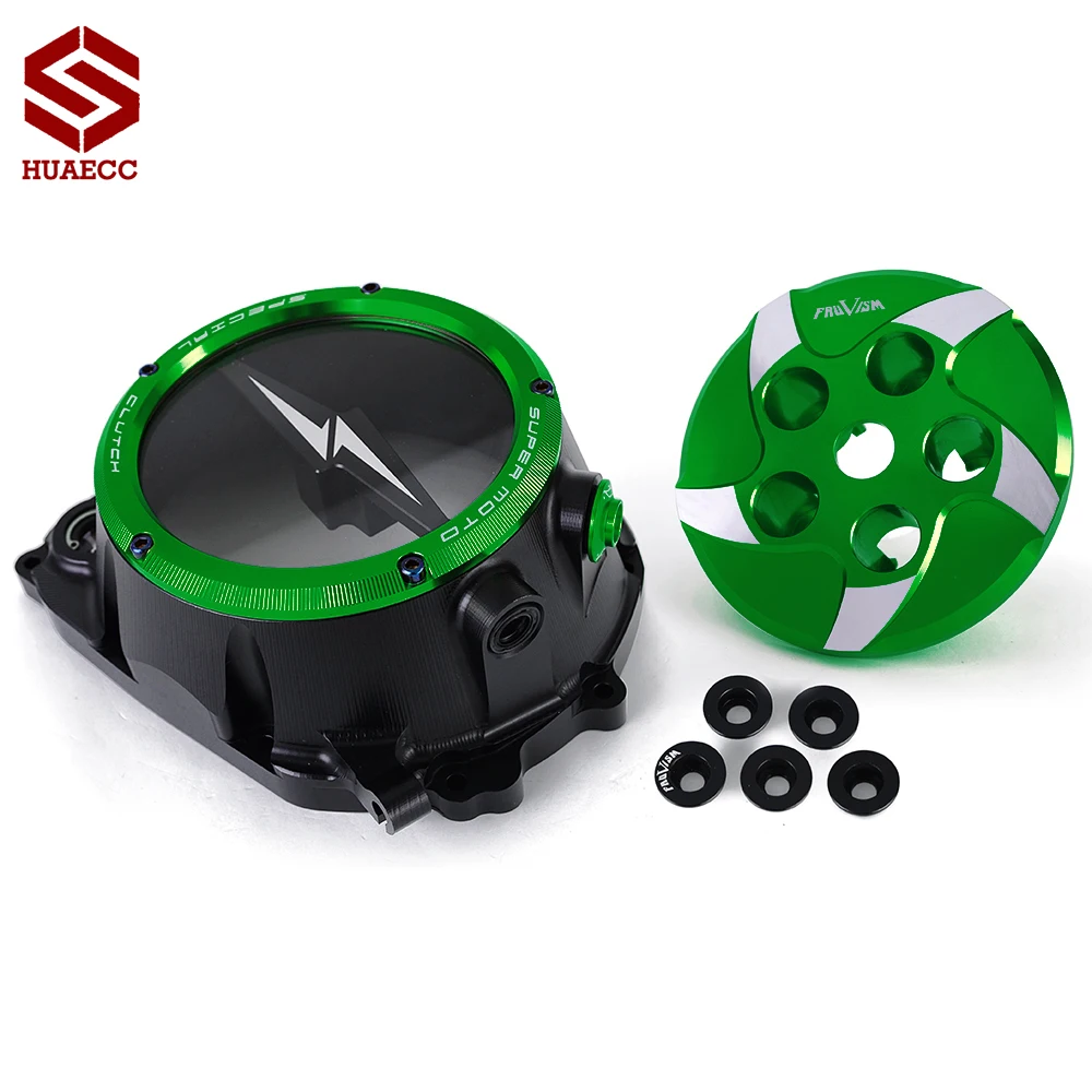 CNC Z1000 واضح غطاء القابض مخلب لوحة الضغط لكاواساكي Z 1000 2010 2011 2012 2013 2014 2015