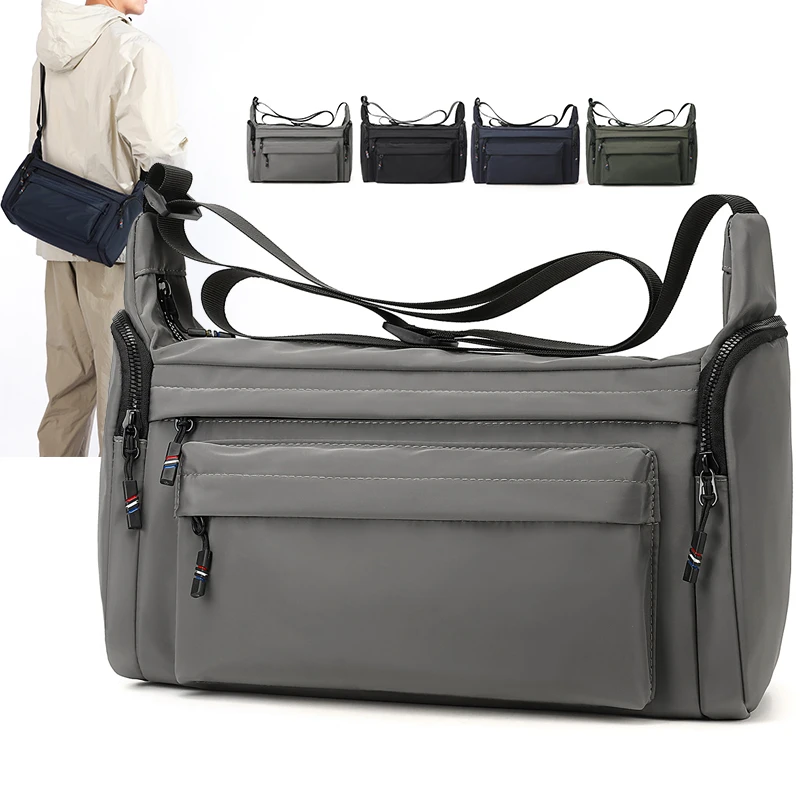 Fashion Trends Men Sports Bag High Quality Nylon Women Travel Shoulder Bags Crossbody Bag Large Capacity Design Men Handbag Bag