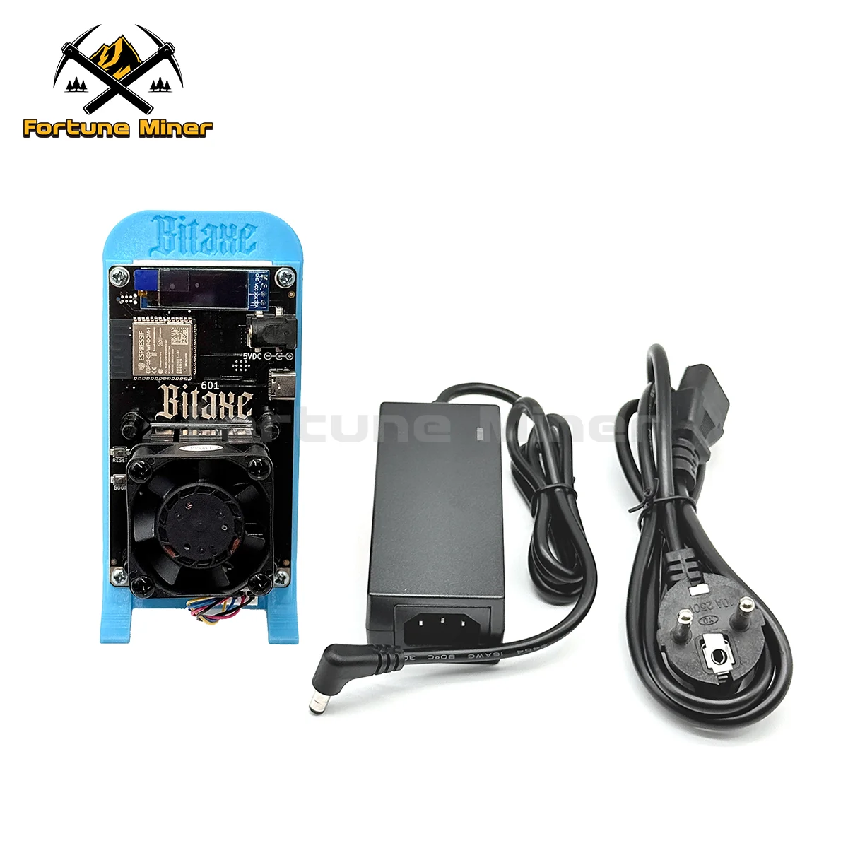 

Bitaxe Gamma 601 Lucky Miner BTC Solo Crypto Miner 1,2TH/s 18 Вт Asic Chip BM1370 Лотерея машина для добычи биткойнов для домашнего использования Небесно-голубой