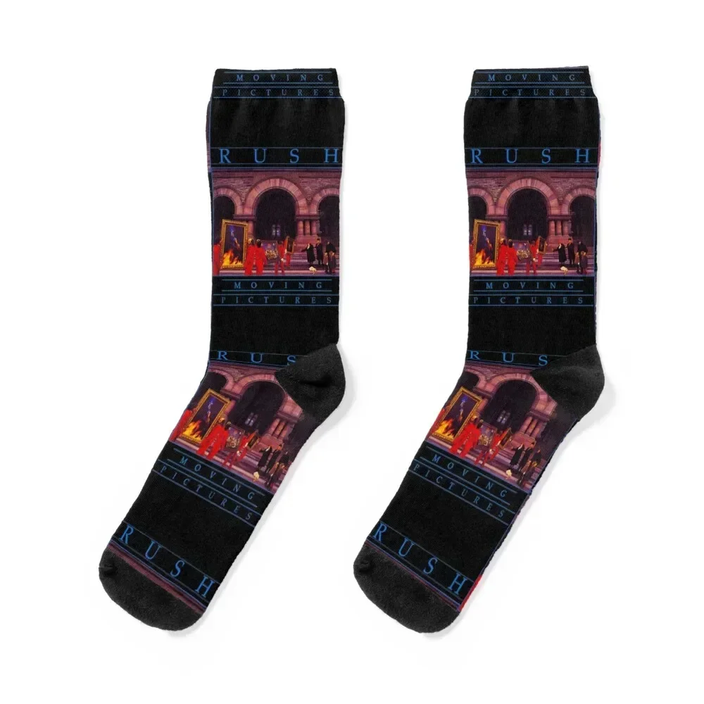 

MOVING PICTURES Classic T-Shirt Socks soccer anti-slip hiking Socks Men Women's